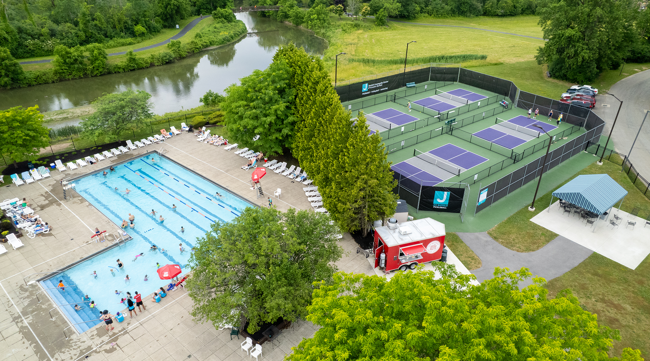 Outdoor Pool Complex